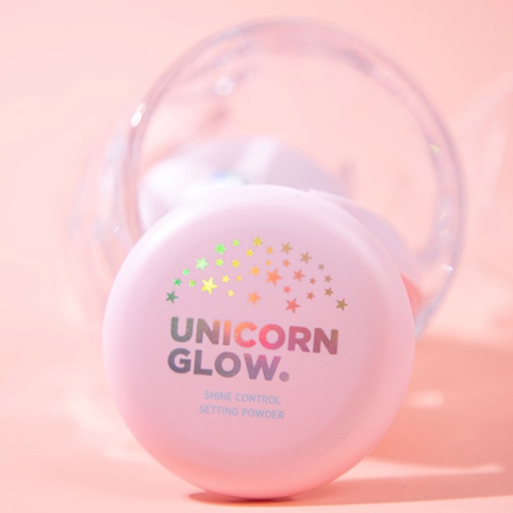 New! Unicorn glow SHINE CONTROL SETTING POWDER